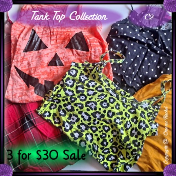 No Boundaries Tops - 5 Tank Top Collection